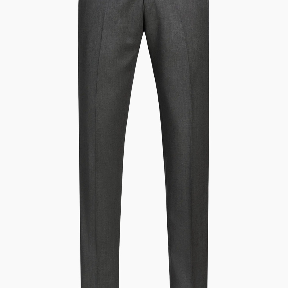 Pal Zileri Gray wool and mohair Dress Pants NWT unhemmed go short or extra tall